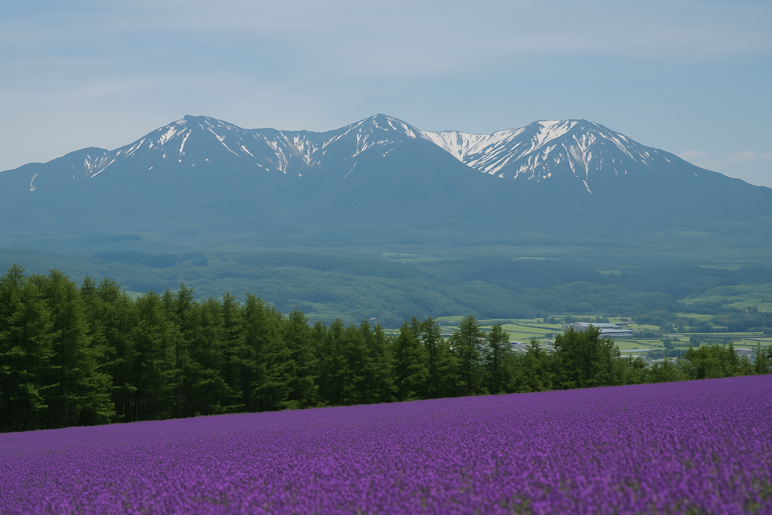 北海道の美しい風景